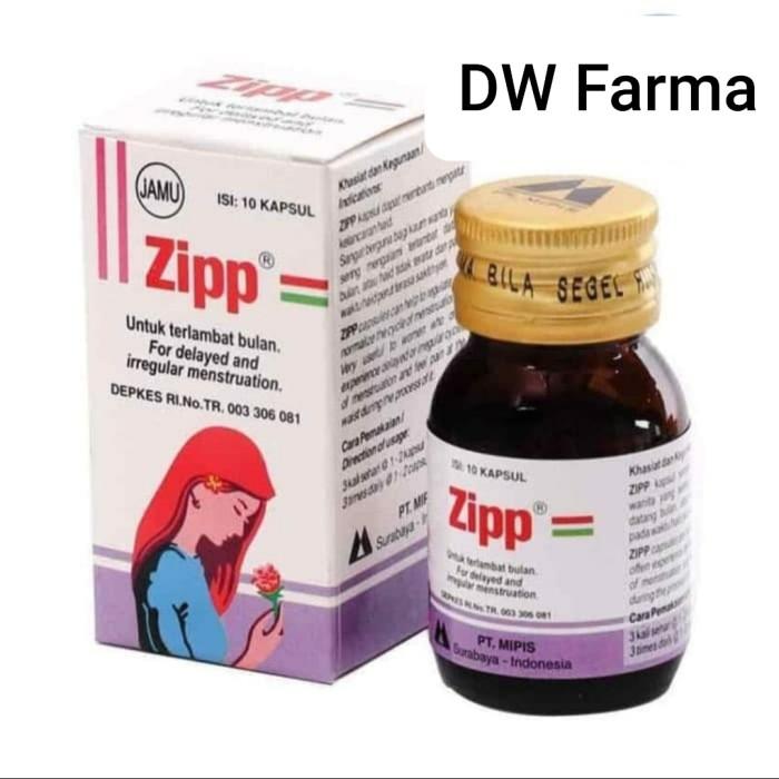 Jamu Zipp Terlambat Datang Bulan /Peluruh