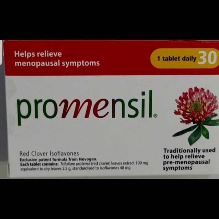 Bebas Ongkir Isoflavone mensil 30 s 40mg Anti Menopause