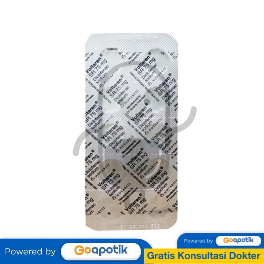 VOLTAREN SR 75 MG STRIP 10 TABLET