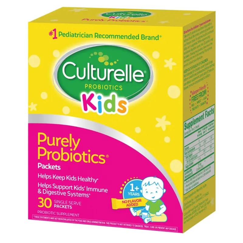 Culturelle Kids Purely Probiotics Age 1+ Years - 30 Packets 2