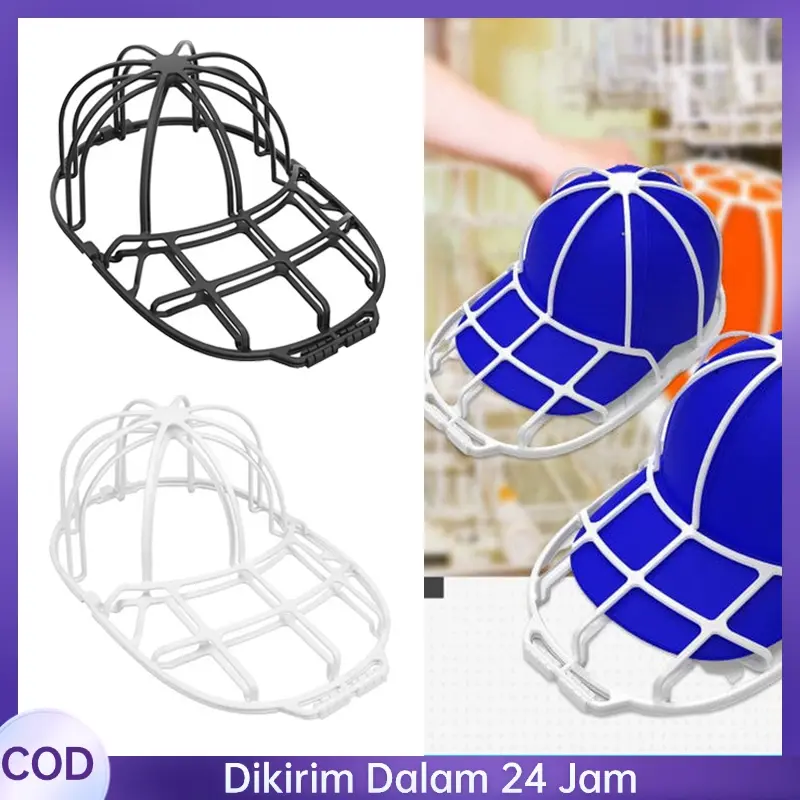1pcs Pembersih Topi Alat Cuci Topi Fleksibel Pelindung Topi Hat Washer Rack Pelindung Topi Pelindung Topi Anti-Distorsi