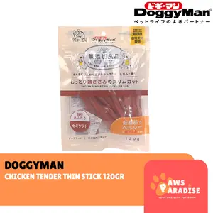 Doggyman Chicken Tender Thin Sticks 120gr Snack Anjing Dog Treats