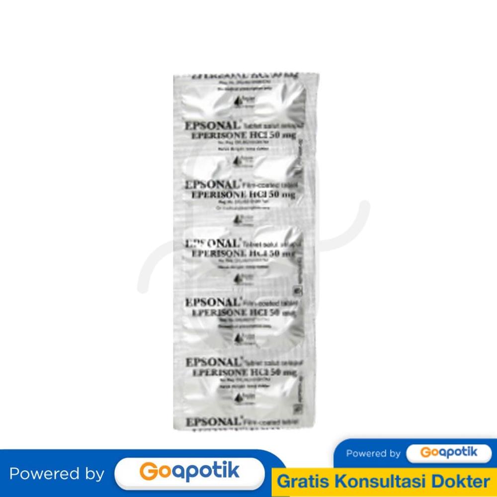 EPSONAL 50 MG STRIP 10 TABLET