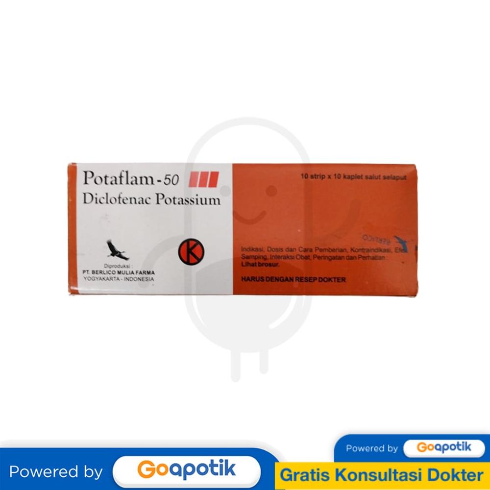 POTAFLAM 50 MG BOX 100 KAPLET
