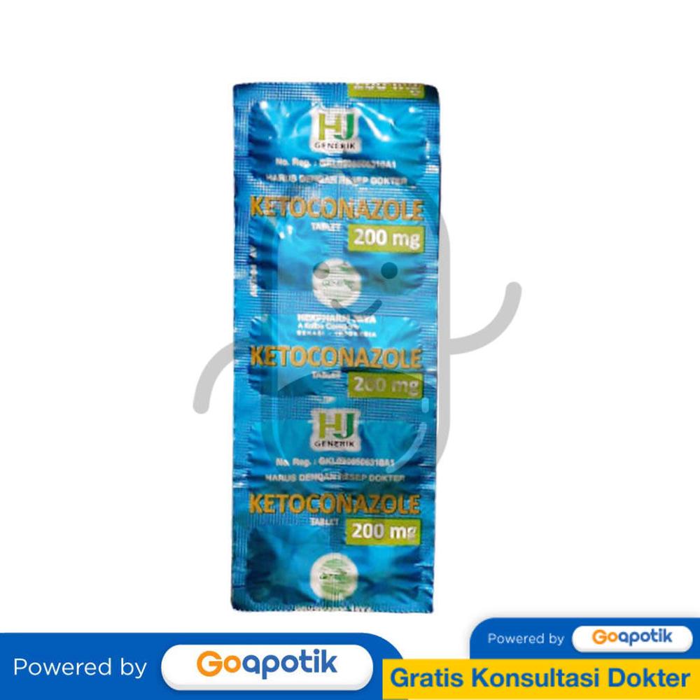 KETOCONAZOLE HEXPHARM 200 MG STRIP 10 TABLET