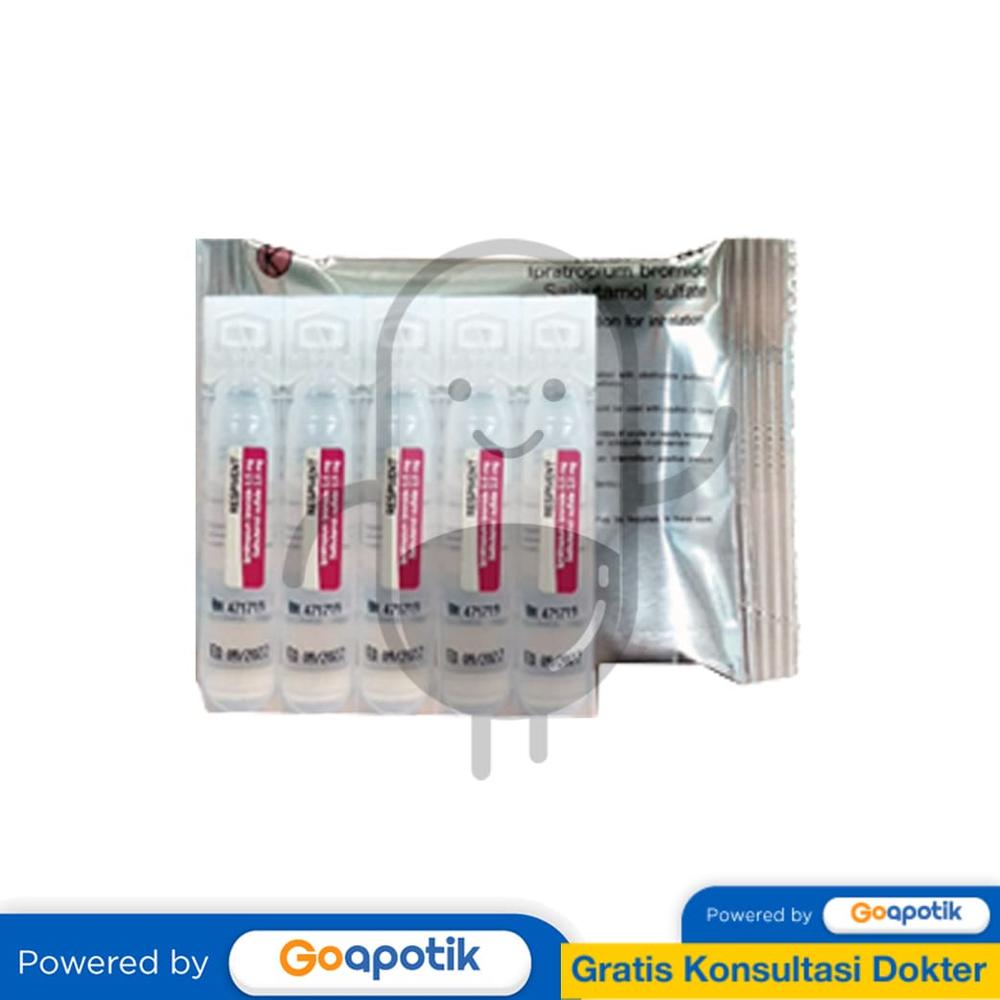 RESPIVENT CAIRAN INHALASI 2.5 ML POUCH 5 AMPUL