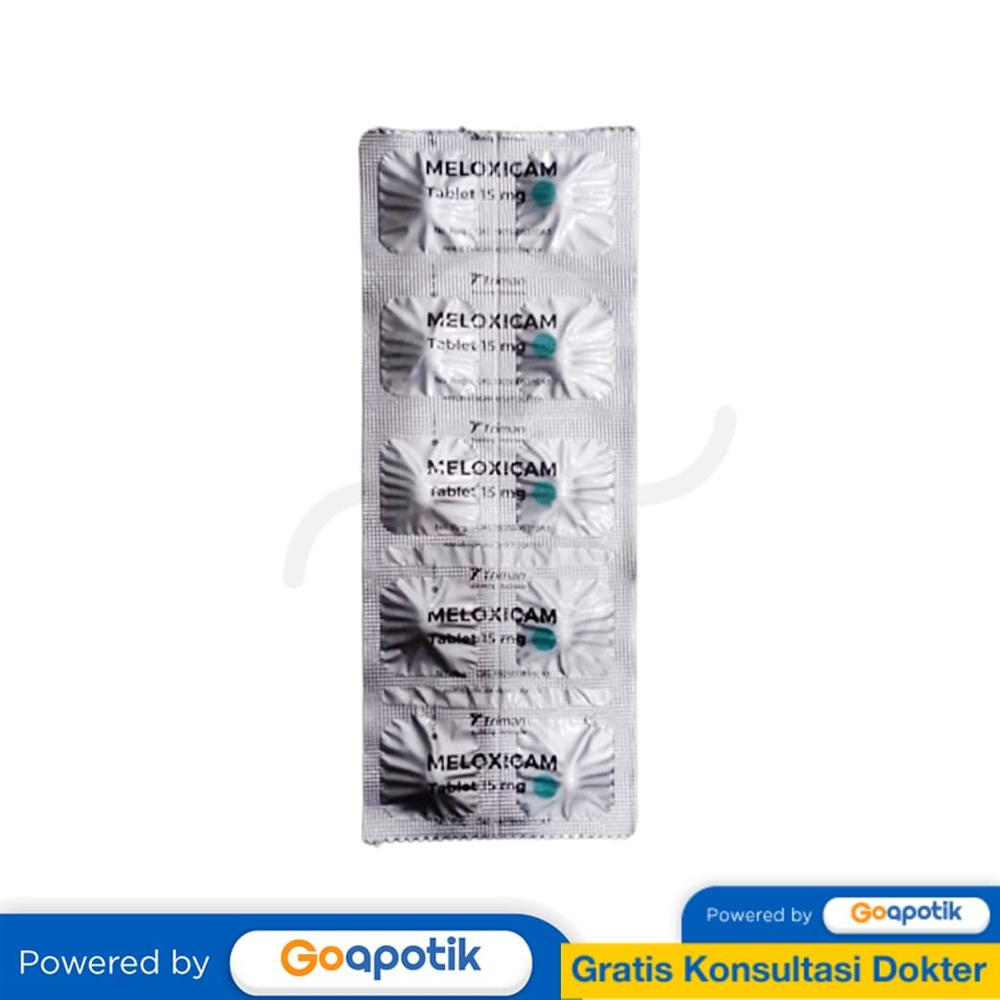 MELOXICAM TRIMAN 15 MG STRIP 10 TABLET