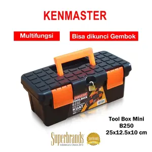 Kenmaster Tool Box Mini B250 / Kotak Penyimpanan Perkakas / Toolbox Serbaguna Multifungsi