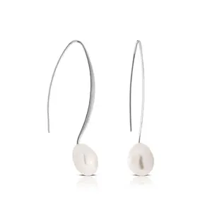 Anting Perak Pearl -Pearl Silver Earrings