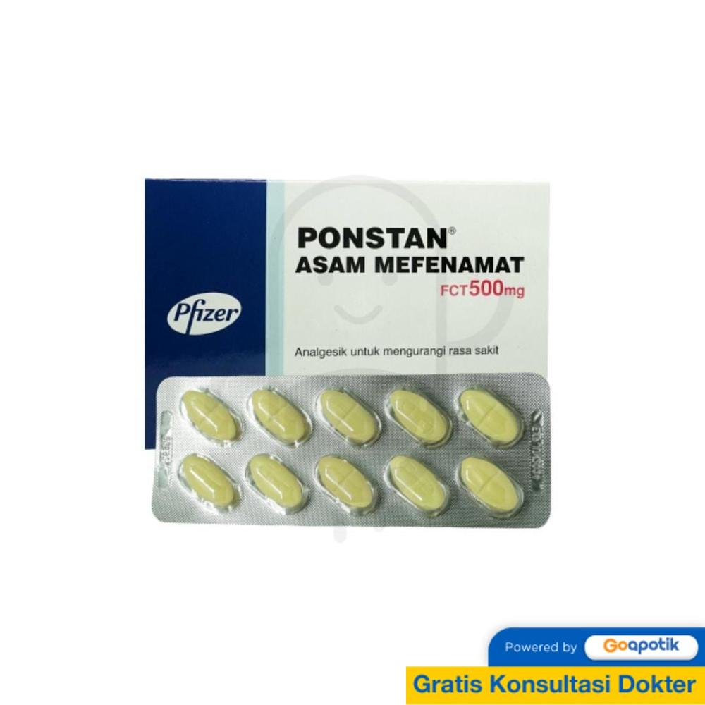 PONSTAN FCT 500 MG BLISTER 10 TABLET / ANTI NYERI
