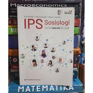 Buku IPS Sosiologi untuk SMA/MA Kelas 10 X Erlangga Kurikulum Merdeka
