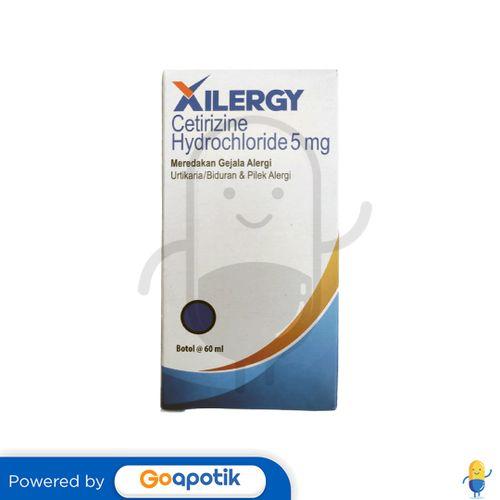 XILERGY 5 MG SYRUP ISI 60 ML BOTOL