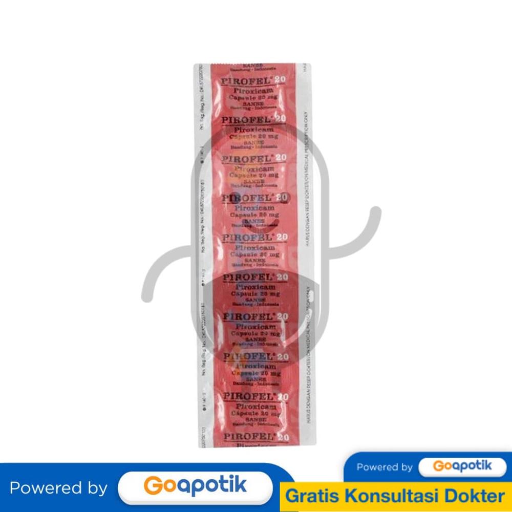 PIROFEL 20 MG STRIP 10 KAPSUL