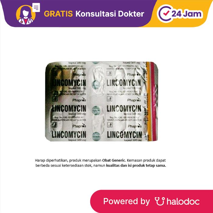 Lincomycin 500 mg 10 Kapsul - Antibiotik - Halodoc