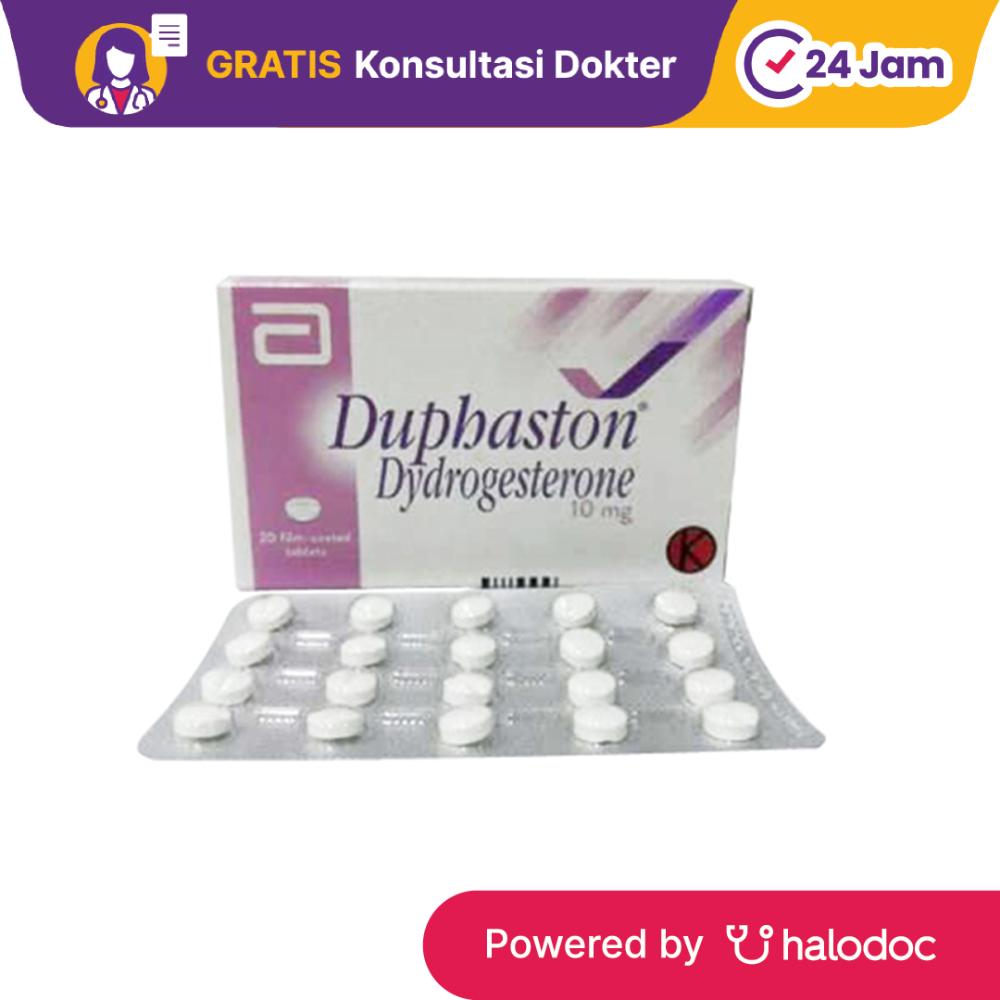Duphaston 10 mg 20 Tablet - Obat Kontrasepsi & Hormon - Halodoc