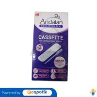 Gambar ANDALAN OVULATION TEST BOX 3 CASSETTE dari Apotek Farma Medika by GoApotik Kota Tangerang Selatan 1 Tokopedia