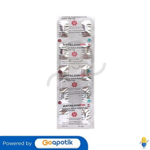 ANTALGINPIM 500 MG STRIP 10 KAPLET