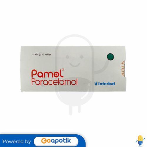 PAMOL 500 MG STRIP 10 TABLET