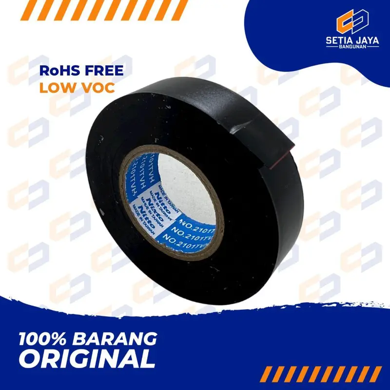 Isolasi / Solasi / Lakban Listrik / Kabel / Cabel Nitto PVC Tape 2