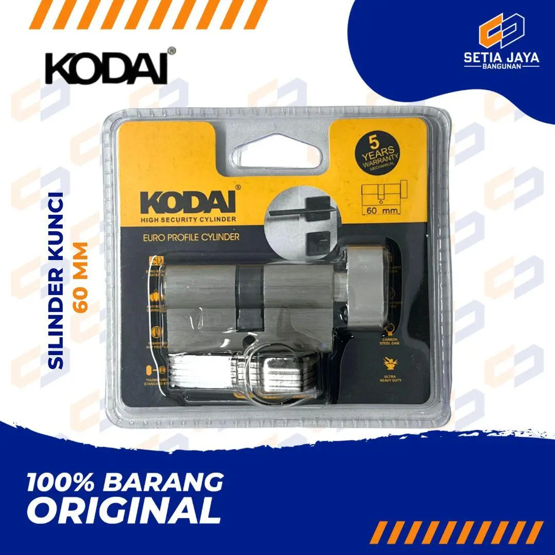 Silinder / Cylinder Kunci / Knob Pintu / WC Kodai Kuningan TK-02