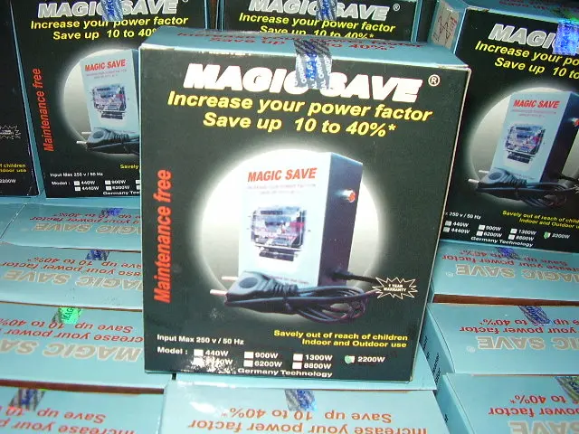 Penghemat Listrik / Capasitor Bank "Magic Save" GARANSI 1 TAHUN GANTI BARU
