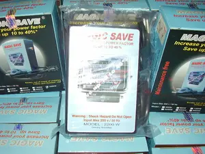 PENGHEMAT LISTRIK / Capasitor Bank "MAGIC SAVE" 4400w  (Untuk Pembayaran Rekening Diatas 500.000)