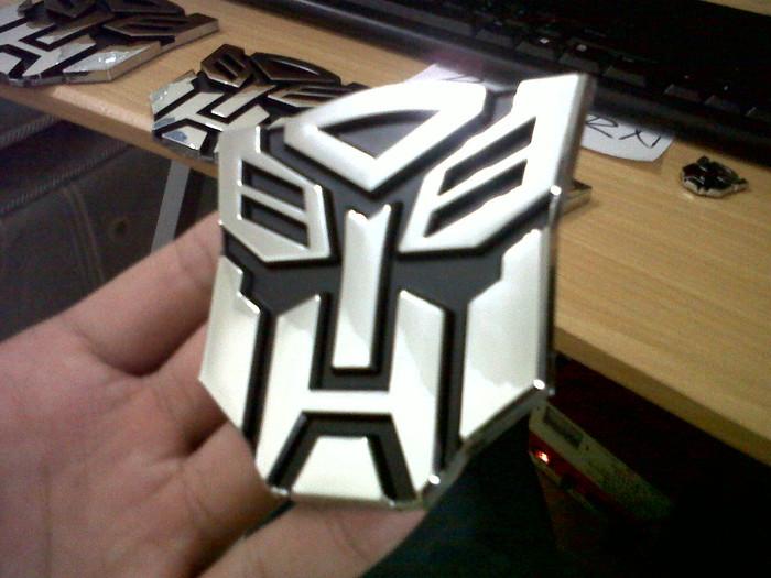 Gambar Emblem Transformers Autobot Small dari DYCY.Label Kota Administrasi Jakarta Barat Tokopedia