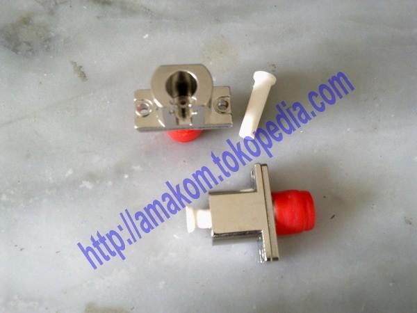Gambar Hybrid Adapter & Optical Bare Fiber Adapter (Metal Type), FC-LC SM dari Amakom Media Komunika Kota Administrasi Jakarta Barat Tokopedia
