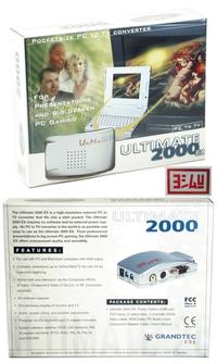 Gambar Grandtec Ultimate 2000 EX | PC VGA to TV Scan Converter 1024x768 dari every-thing4u Kota Administrasi Jakarta Barat 3 Tokopedia