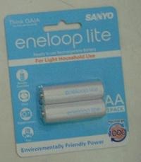 Gambar Jual Batre / Batere / Baterai / Battery Sanyo Eneloop AA / A2 Lite 1000mAh 1500x charge Made In Japan dari Multiplus shop Kota Administrasi Jakarta Pusat 2 Tokopedia