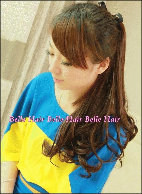 Gambar Hair Ponytail Premium Human dari Hayyas Shop Kab. Sidoarjo Tokopedia