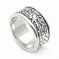 Gambar Cincin Perak Naga 10019 dari Jnanacrafts Kab. Gianyar Tokopedia