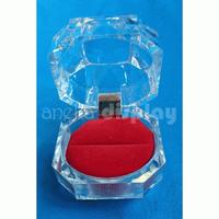 Gambar KOTAK CINCIN ACRYLIC SEGI 8 dari Aneka Display Kota Bandung 2 Tokopedia