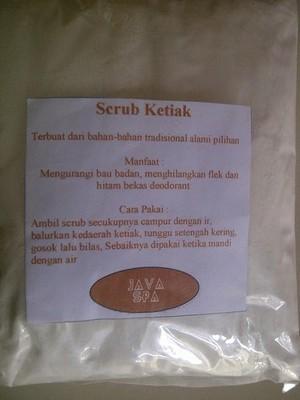 Gambar Scrub Ketiak dari javaspa Kota Yogyakarta Tokopedia