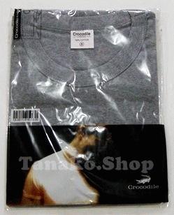 Gambar Kaos Oblong Crocodile Warna Abu2 dari Tanako Shop Kota Administrasi Jakarta Barat Tokopedia