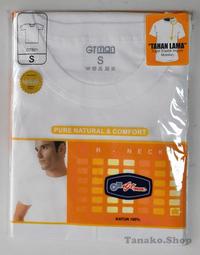 Gambar Kaos Oblong GTMan Warna Putih Round-neck dari Tanako Shop Kota Administrasi Jakarta Barat 1 Tokopedia