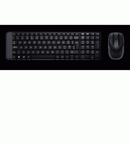 Gambar Logitech Keyboard & Mouse Wireless Combo MK220 dari Cipta Trading Kota Administrasi Jakarta Barat Tokopedia