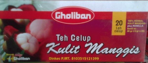 Gambar Teh Celup Kulit Manggis Gholiban dari khazanahherbal589 Kota Bekasi Tokopedia