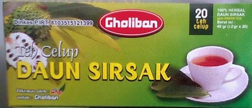 Gambar Teh Celup Daun Sirsak dari khazanahherbal589 Kota Bekasi Tokopedia