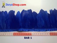 Gambar Bulu Angsa Biru Tua (BAB 1) dari ikeyashop Kota Surabaya 1 Tokopedia