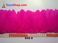 Gambar Bulu Angsa Pink Fanta (BAB 8) dari ikeyashop Kota Surabaya 1 Tokopedia