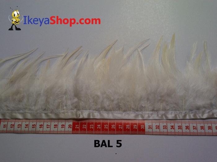 Gambar Bulu Ayam Lancip Putih tulang ke cream'an (BAL 5) dari ikeyashop Kota Surabaya Tokopedia