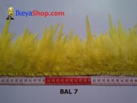 Gambar Bulu Ayam Lancip Kuning cerah (BAL 7) dari ikeyashop Kota Surabaya 1 Tokopedia