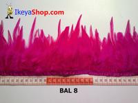Gambar Bulu Ayam Lancip Pink azalea (BAL 8) dari ikeyashop Kota Surabaya 1 Tokopedia