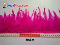 Gambar Bulu Ayam Lancip Shocking pink (BAL 9) dari ikeyashop Kota Surabaya 1 Tokopedia