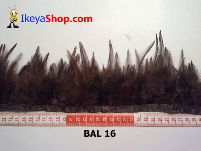 Gambar Bulu Ayam Lancip Coklat (BAL 16) dari ikeyashop Kota Surabaya Tokopedia