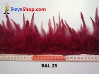 Gambar Bulu Ayam Lancip Merah tua (BAL 25) dari ikeyashop Kota Surabaya 1 Tokopedia