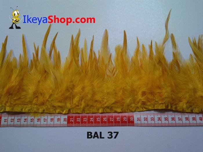 Gambar Bulu Ayam Lancip Kuning kecoklatan (BAL 37) dari ikeyashop Kota Surabaya Tokopedia