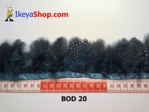 Gambar Bulu Owl dot biru tengah (BOD 20) dari ikeyashop Kota Surabaya Tokopedia