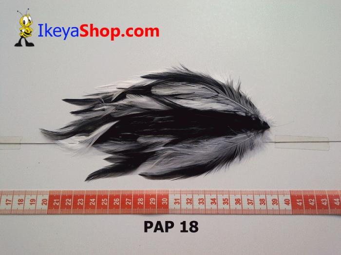 Gambar Bulu PAD polos Hitam putih (PAP 18) dari ikeyashop Kota Surabaya Tokopedia